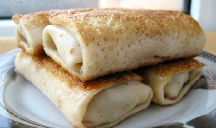 Блинчики с сердцем индейки и печенью