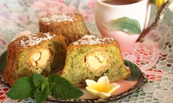 Мятные кексы