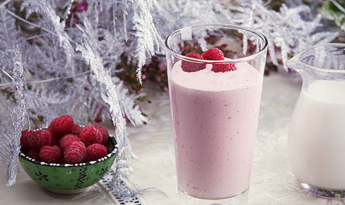 Малиновый милкшейк