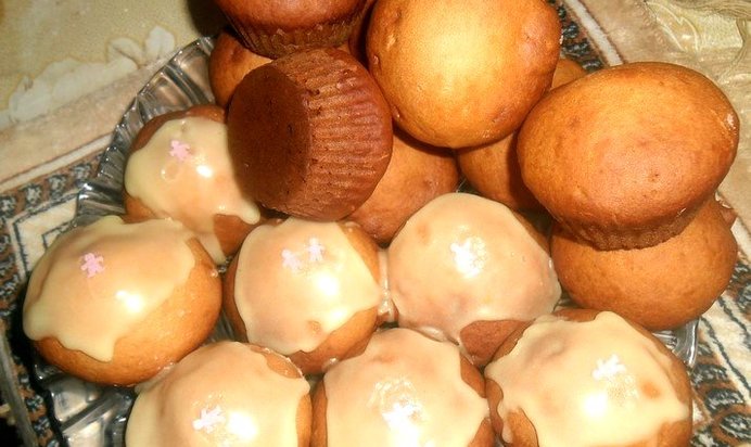 Вкусные постные кексы