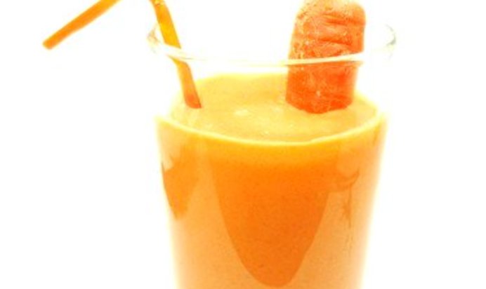 Морковно-манговый смузи