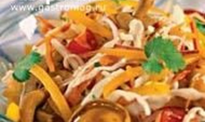 Радужный салат