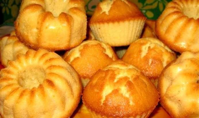 Кексики в силиконовых формах