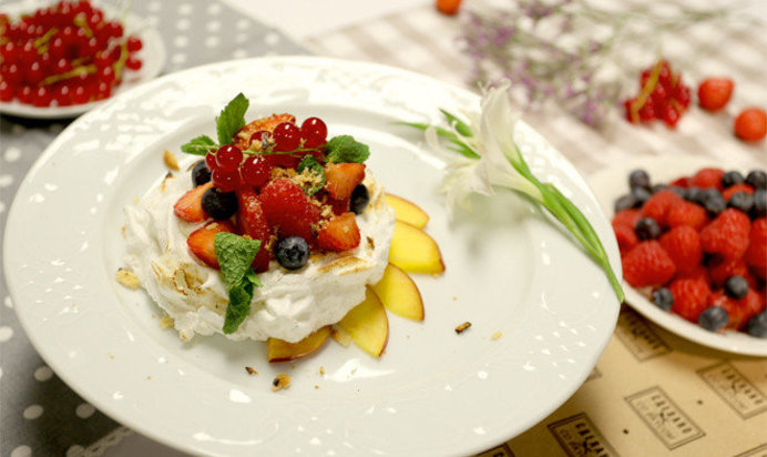 Мини-торты «Павлова»