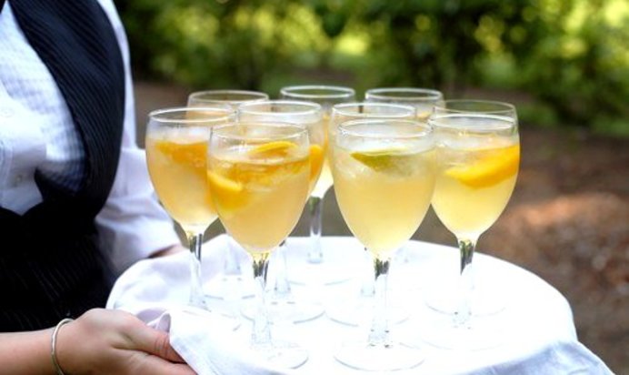 Лимонное шампанское