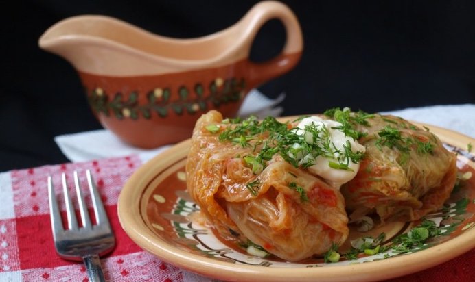 Голубцы из савойской капусты