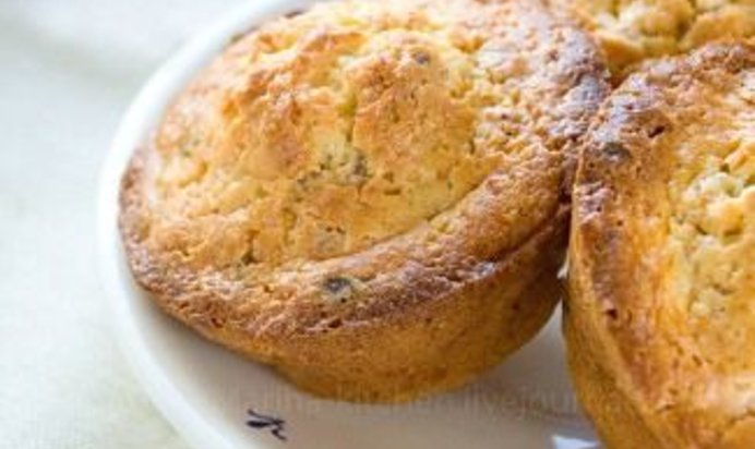 Тыквенные маффины с фундуком