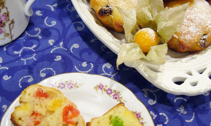 Творожный кекс Биг Бен с кумкватом