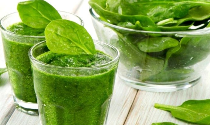 Коктейль из шпината