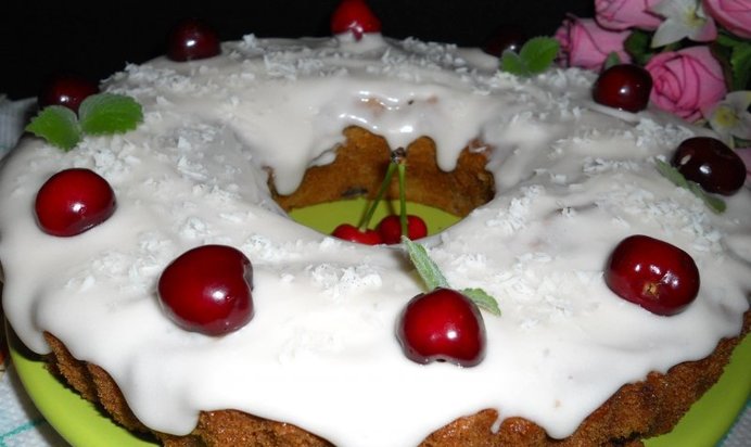 Кекс-кольцо Весеннее наслаждение