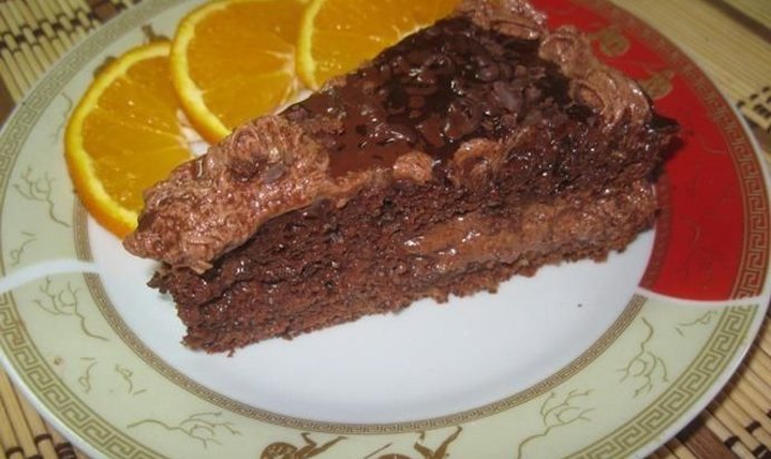 Торт шоколадный классический