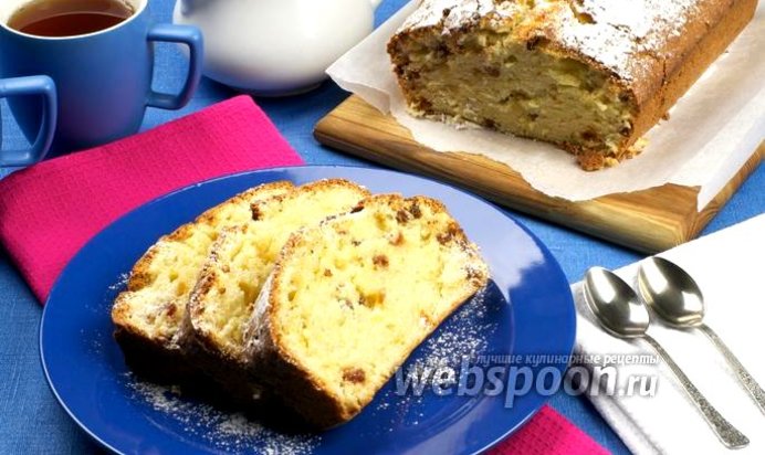 Кекс лимонно-творожный