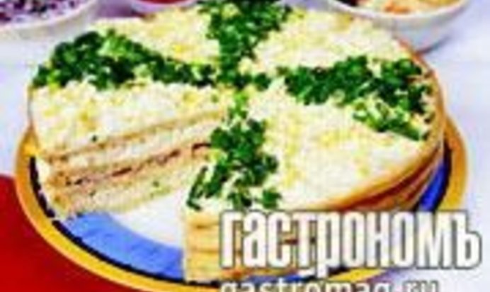 Торт закусочный Ирина