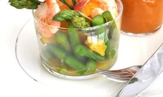 Апельсиновый винегрет с маслом грецкого ореха