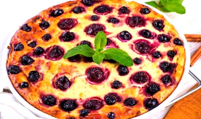 Сметанник со смородиной