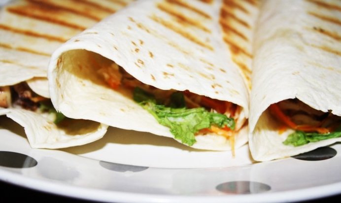 Тортилья с сочной индейкой