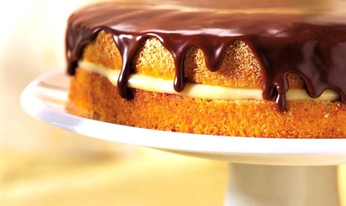 Бостонский торт с кремом