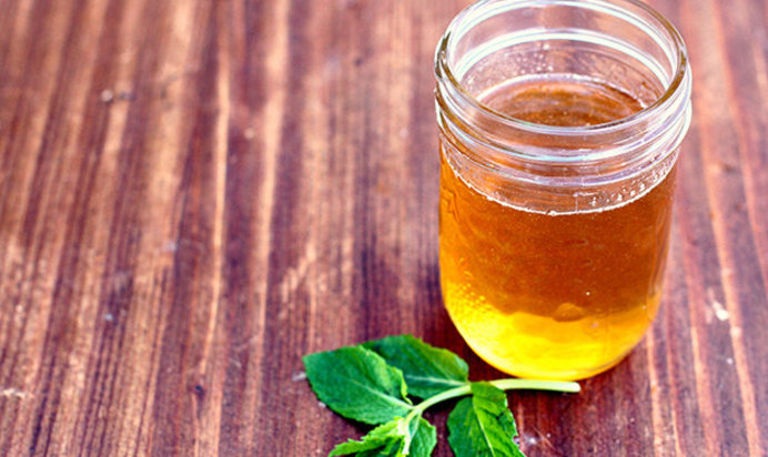 Медовый сироп с мятой