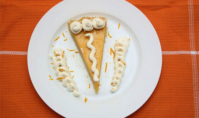 Лимонный торт