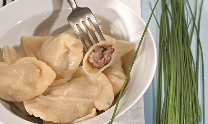 Пельмени с утиным фаршем