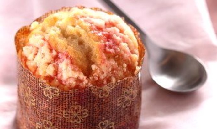 Вишнево-миндальные маффины