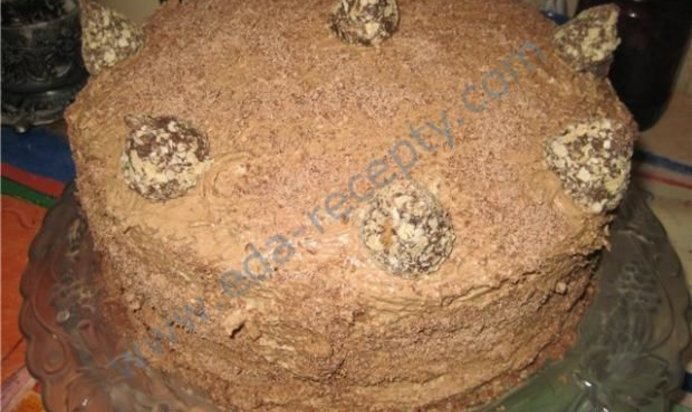 Вкусный и простой торт с крахмала