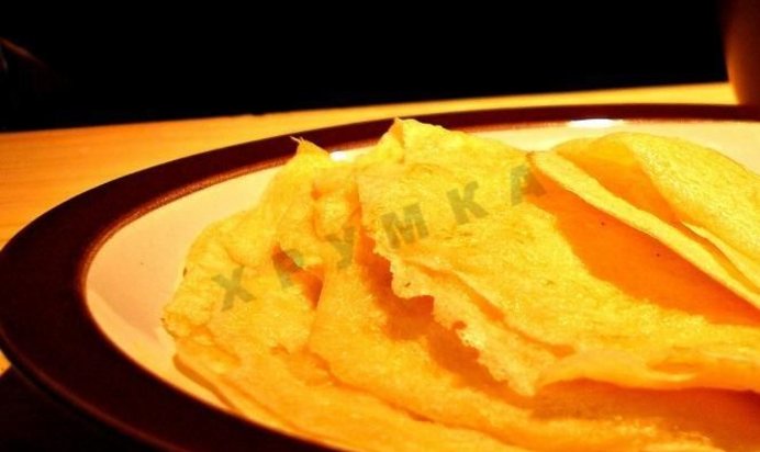 Сырные блинчики