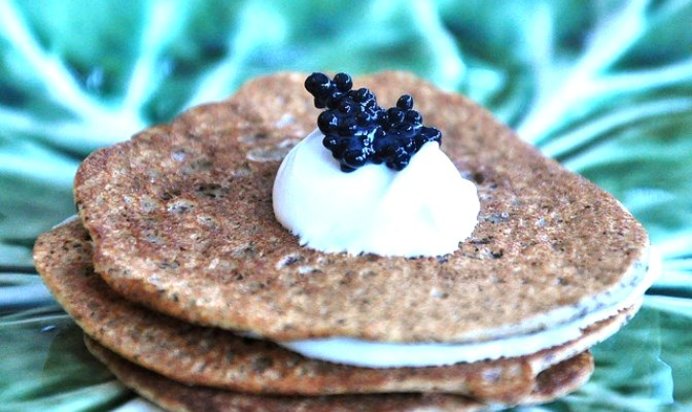 Блинчики из ржаной муки