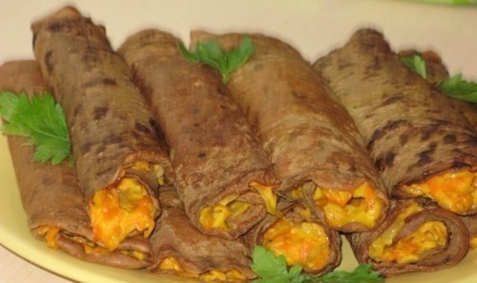 Блинчики из печени