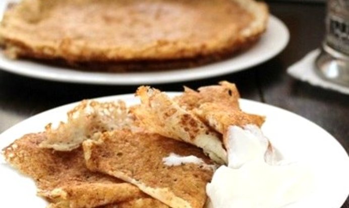 Блинчики из овсяных хлопьев