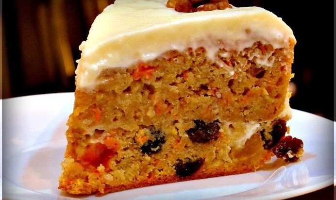 Тыквенно-морковный торт