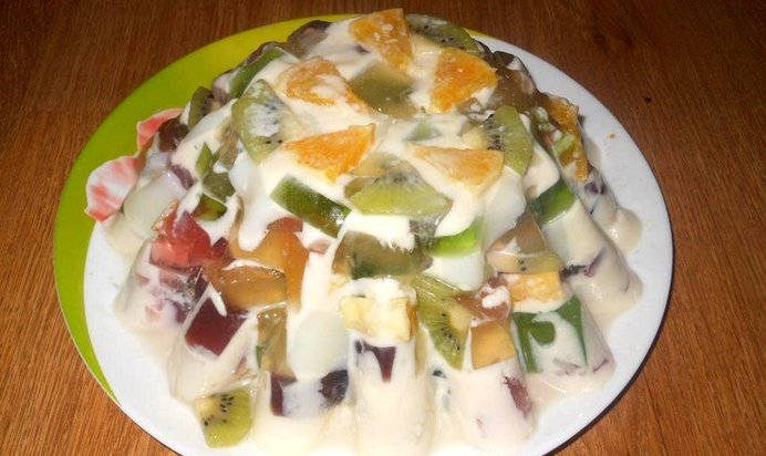 Торт Разноцветное стекло