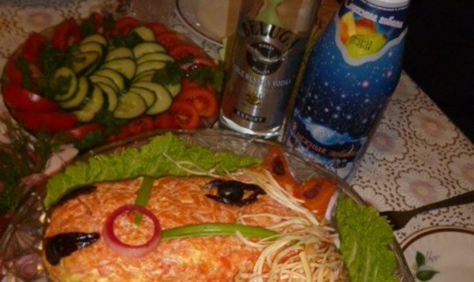 Салат Лошадка