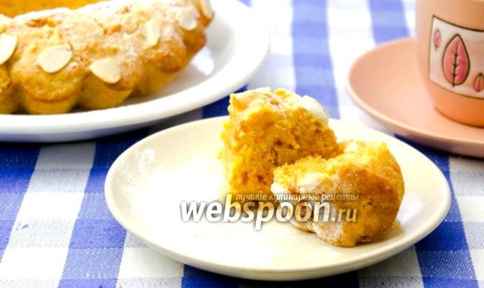 Морковный кекс