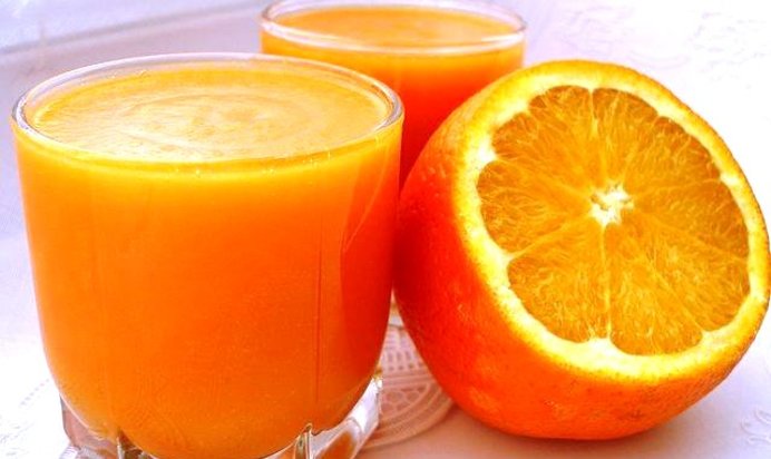 Апельсиновый кисель