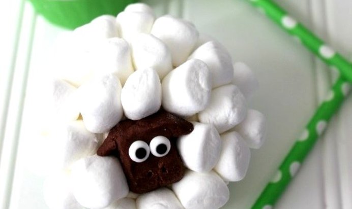 Кексы Овечка