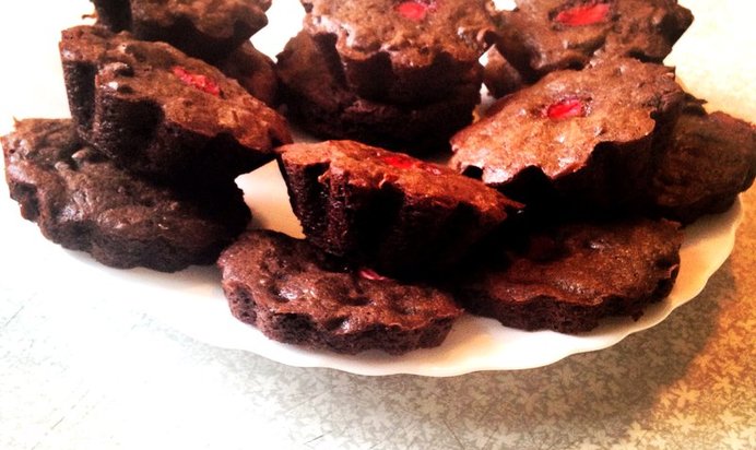 Кексы с кусочками шоколада