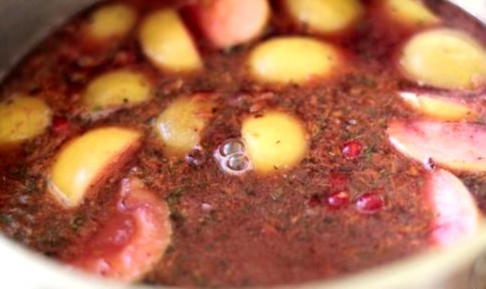 Компот из калины