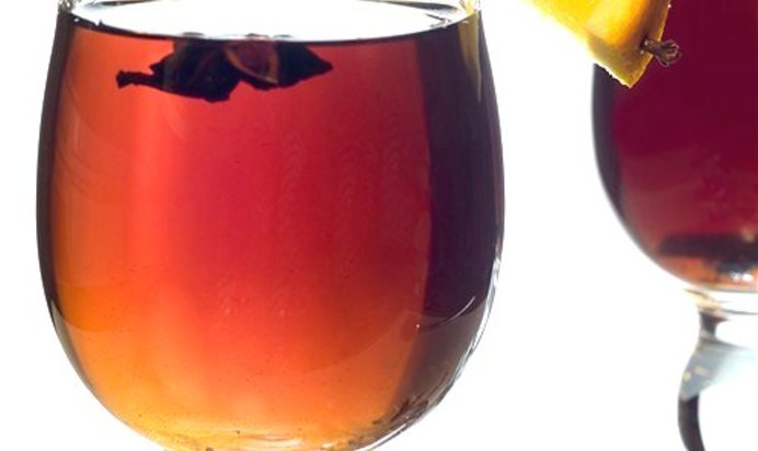 Апельсиновый горячий пунш