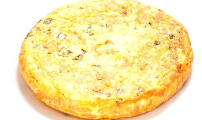 Тортилья с цукини и голубым сыром