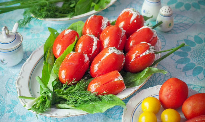 Манные биточки с киселем