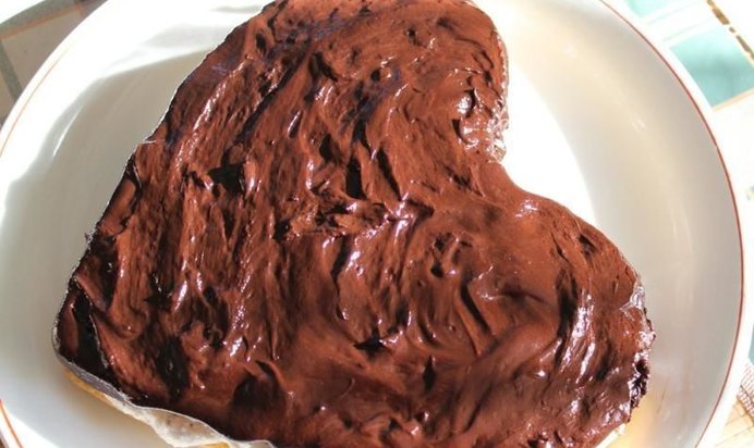 Низкокалорийный торт Мокко