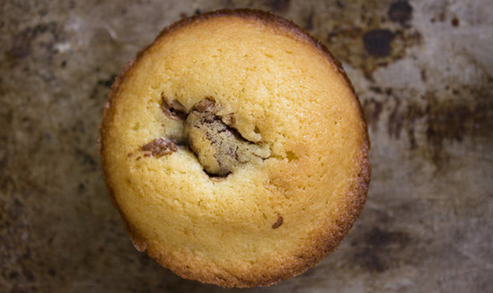 Кексы с нутеллой