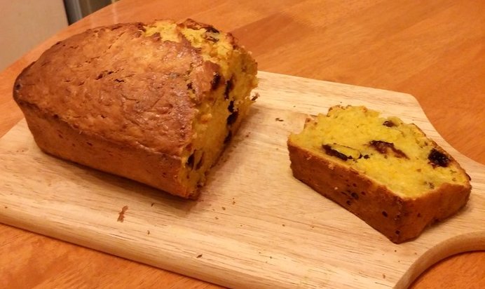 Кекс с тыквой