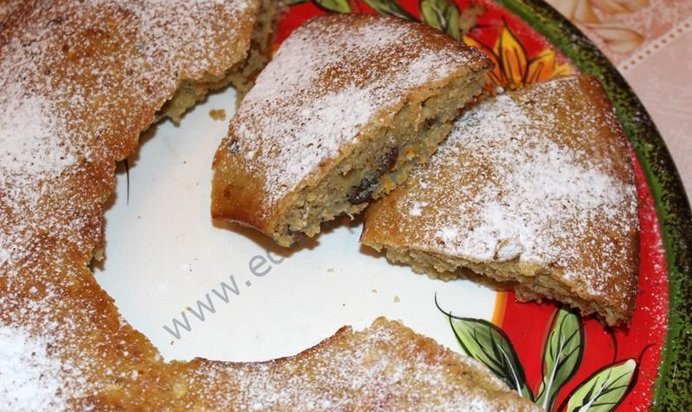 Овсяный кекс с курагой