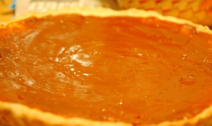 Торт с вареной сгущенкой