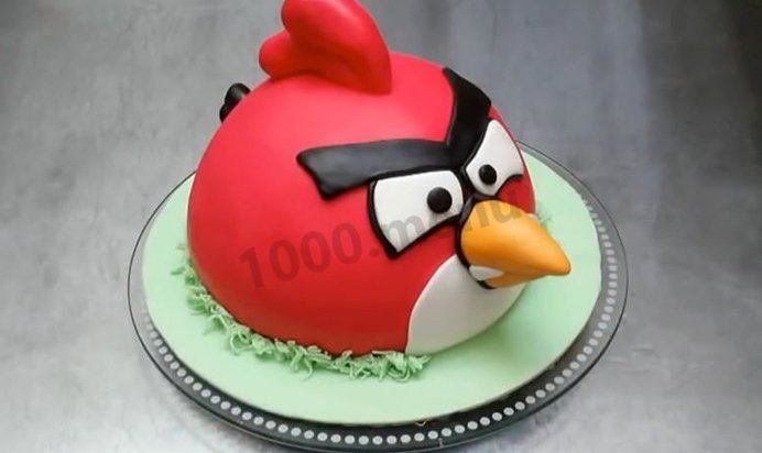 Торт Энгри Бердз