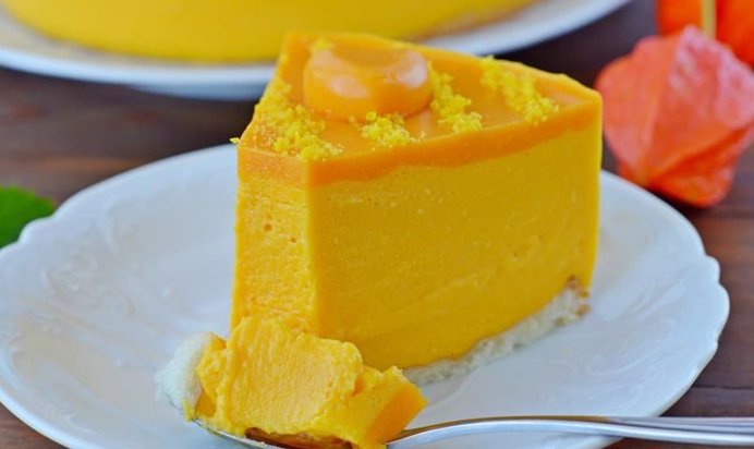 Тыквенно-муссовый торт