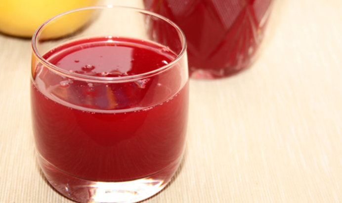 Клюквенный морс с медом