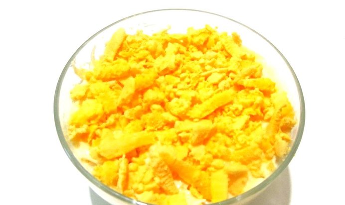 Нежный салат из яиц